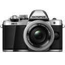 Olympus E-M10 Mark II + 14-42mm, strieborná